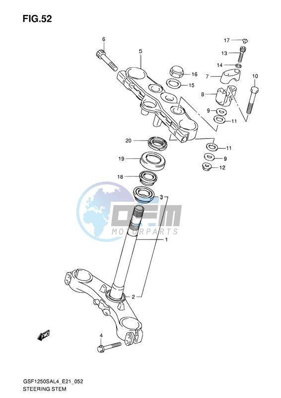 STEERING STEM