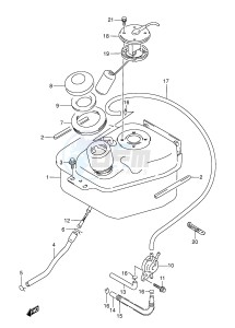 AE50 (E1) drawing FUEL TANK