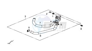 MAXSYM 600I ABS drawing AIRFILTER UNIT