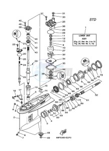 Z200N drawing LOWER-CASING-x-DRIVE-1