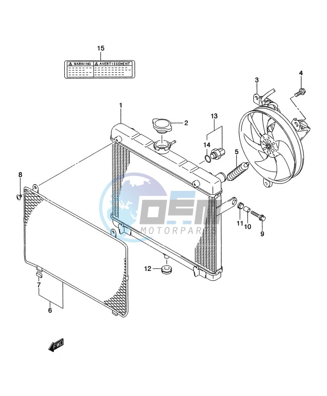 RADIATOR (LT-A500XZL2 P17)