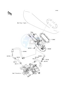 VN 1500 B [VULCAN 88 SE] (B1-B3) N8F drawing FUEL PUMP