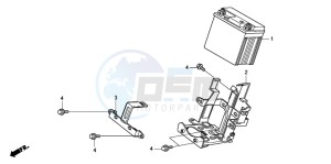 NHX110WH drawing BATTERY