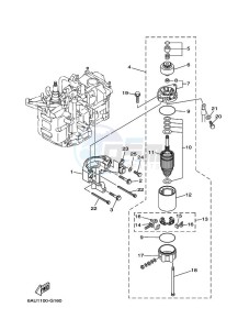 FT9-9GEX drawing STARTING-MOTOR