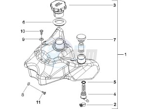 Runner 50 Pure Jet (UK) UK drawing Oil tank