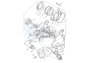 V-MAX 1200 drawing WATER PUMP