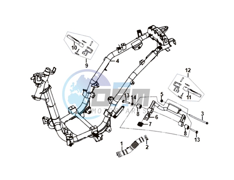 FRAME / ENGINE MOUNT