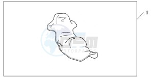 GL18009 UK - (E / AB MKH NAV) drawing SEAT COVER