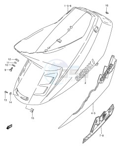 AE50 (E28) drawing FRAME COVER (AE50L M N P)