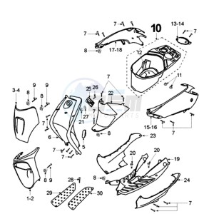 VIVA XR2A BE drawing COWLING