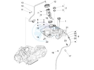 LX 125 4T 3V IE NOABS E3 (APAC) drawing Fuel tank