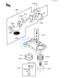 ZX 550 A [GPZ] (A1-A3) [GPZ] drawing OIL PUMP _OIL FILTER