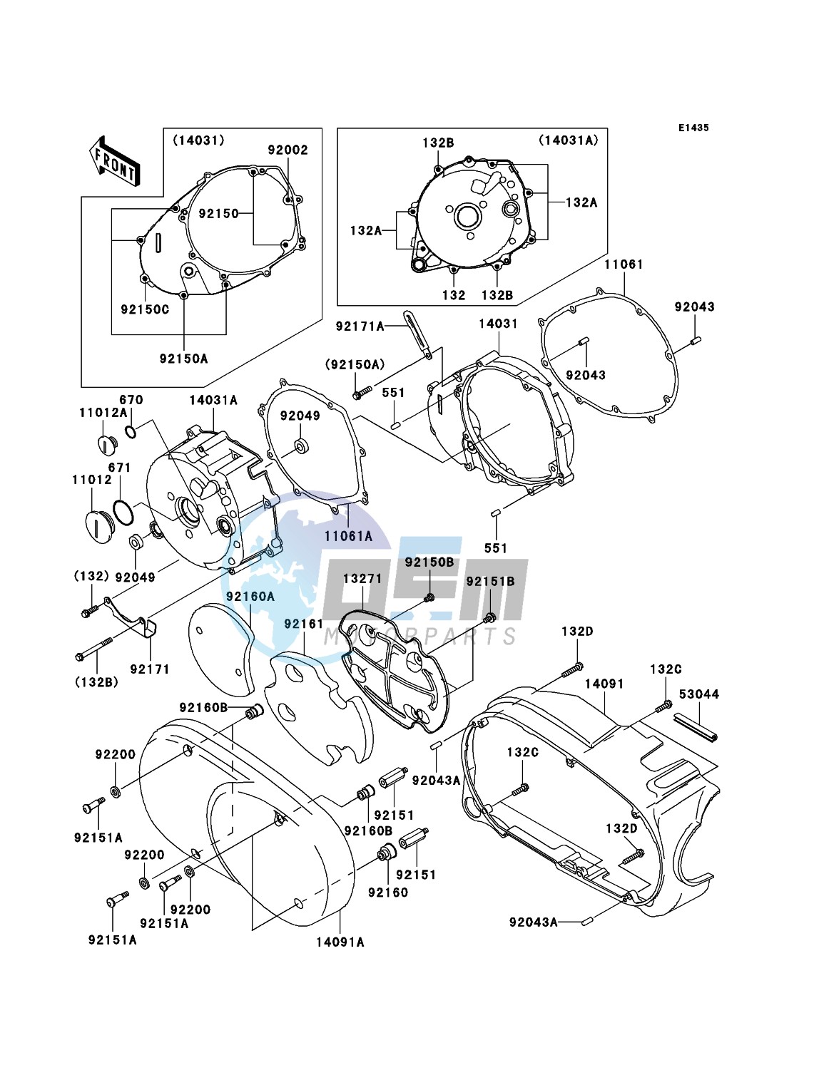 Left Engine Cover(s)