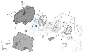 Mojito 50 Custom eng. Piaggio drawing Flywheel