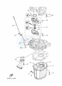 F300BETU drawing VENTILATEUR-DHUILE