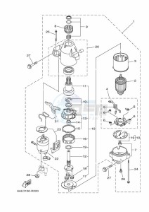 F200CETX drawing STARTER-MOTOR