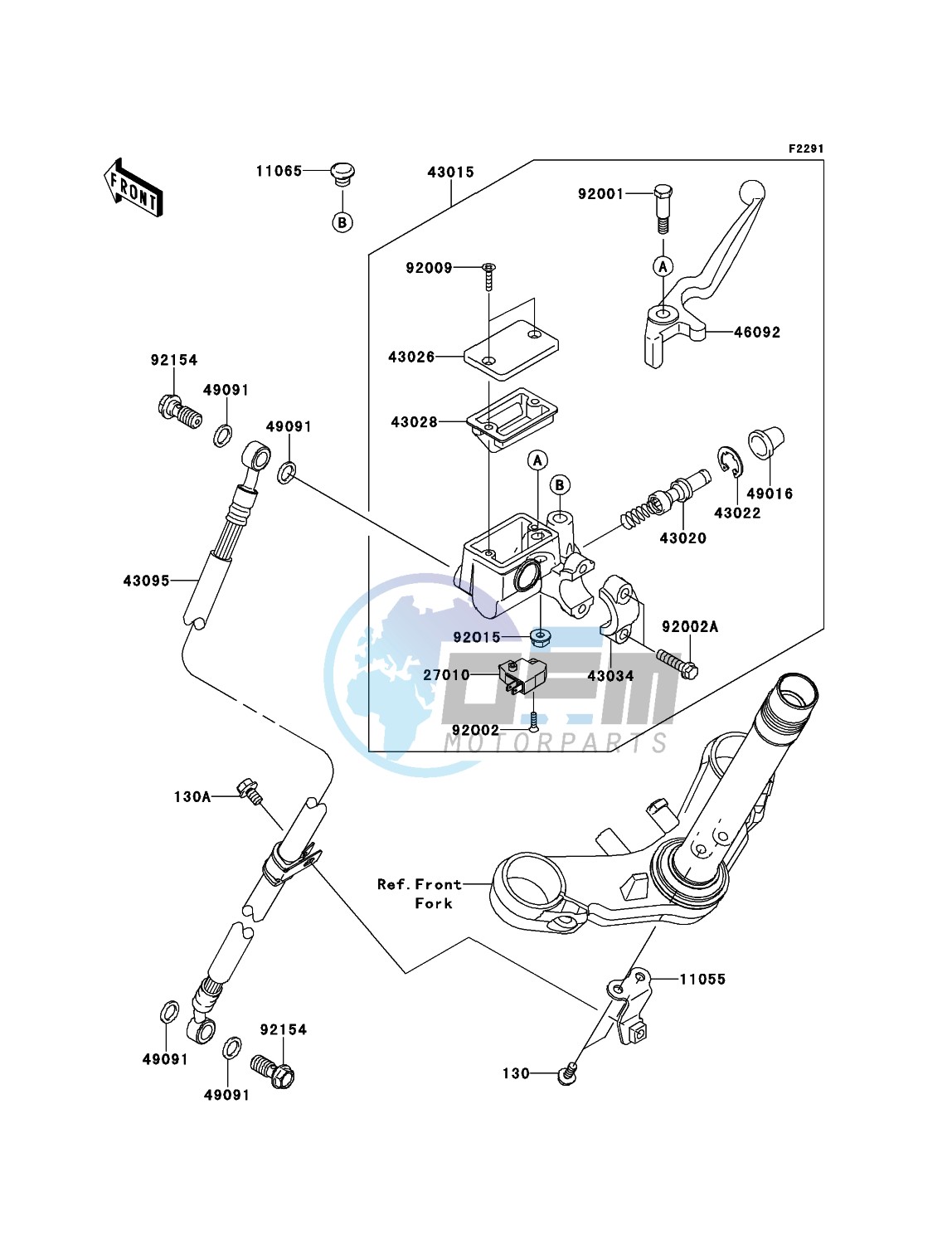 Front Master Cylinder