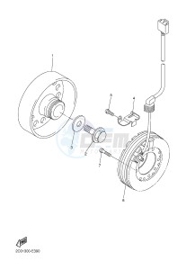 YZF-R6 600 R6 (1JSL 1JSM) drawing GENERATOR