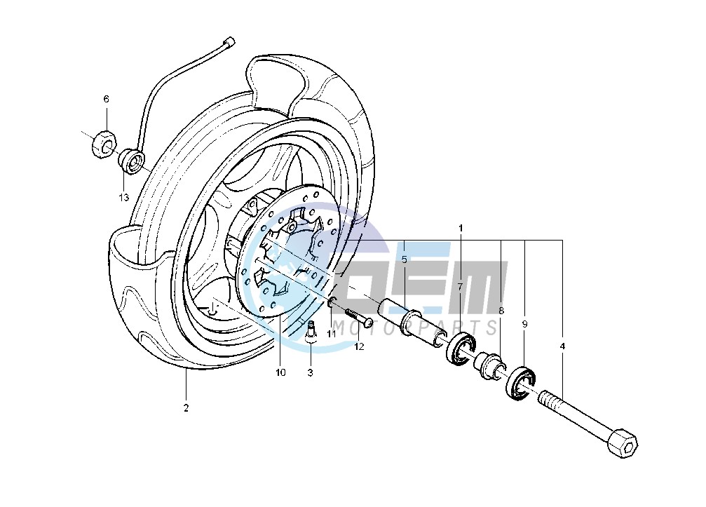 Front wheel