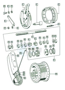 A3 50 drawing Front wheel II