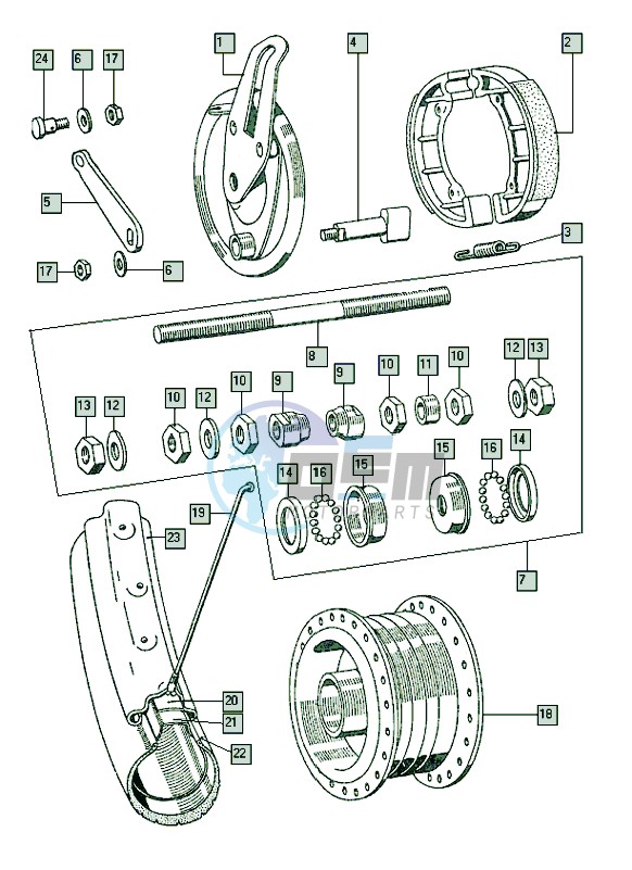 Front wheel II