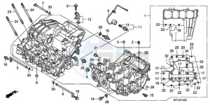 CBR1000RA9 UK - (E / ABS) drawing CRANKCASE