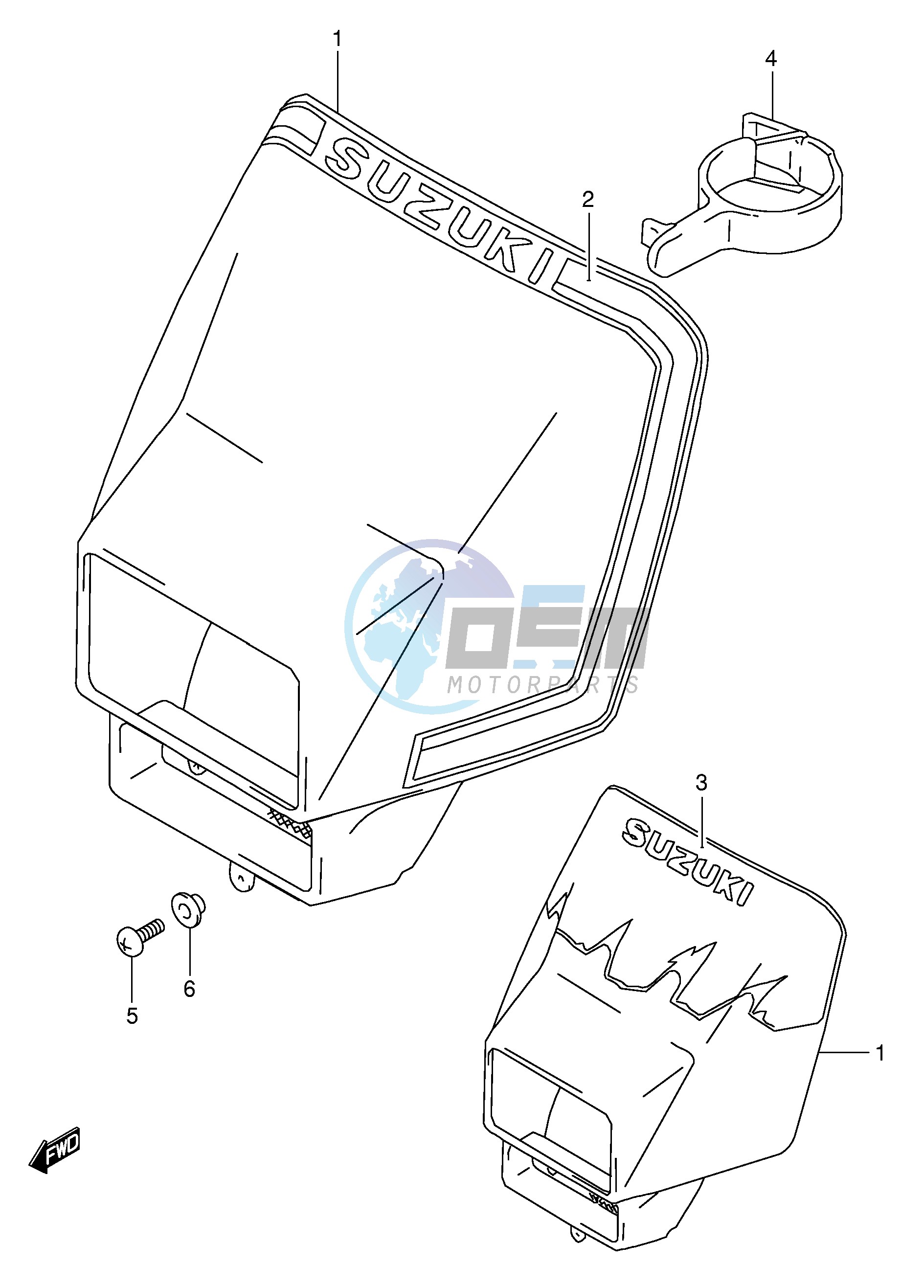 HEADLAMP COVER (MODEL L M)