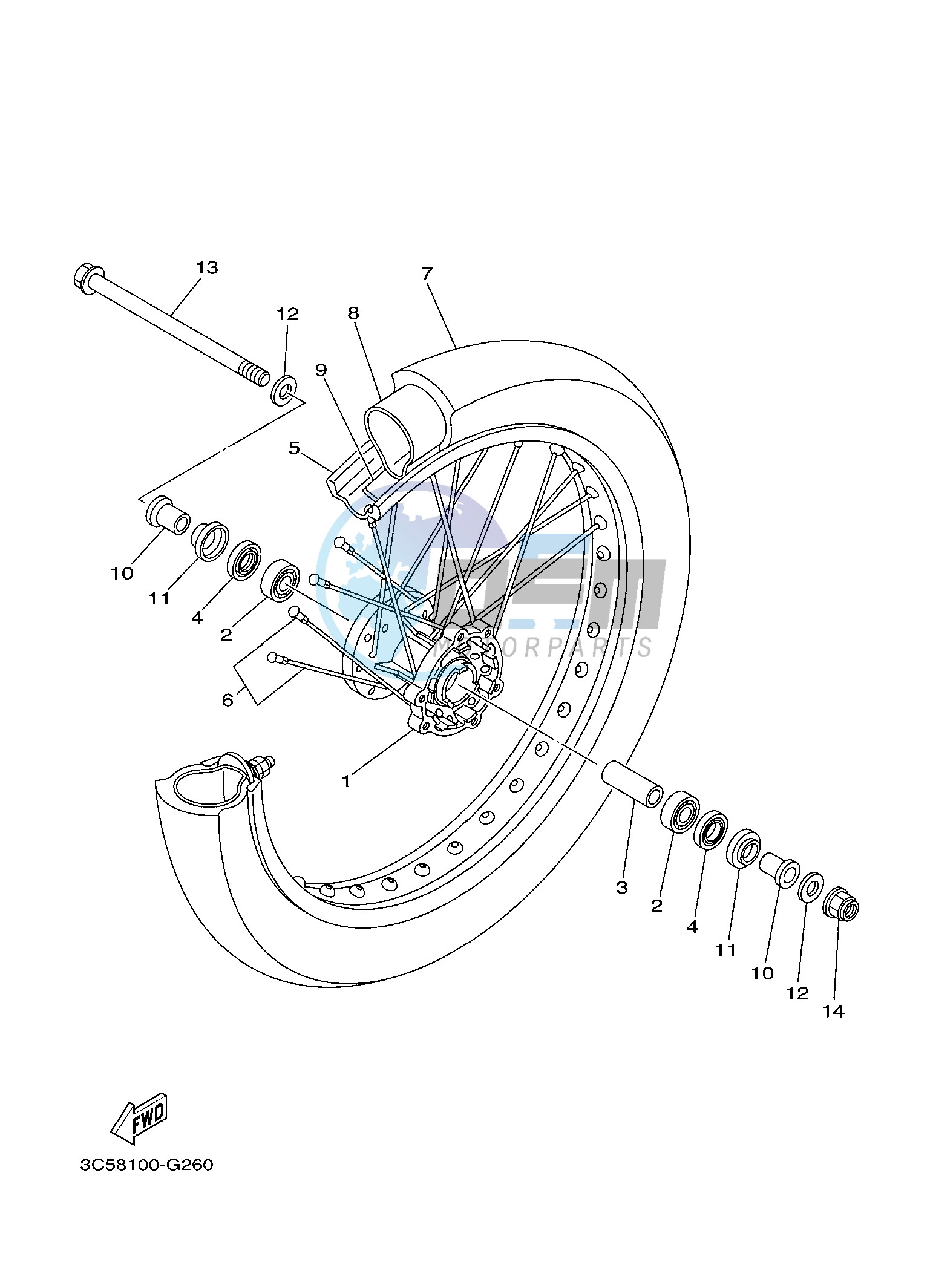 FRONT WHEEL