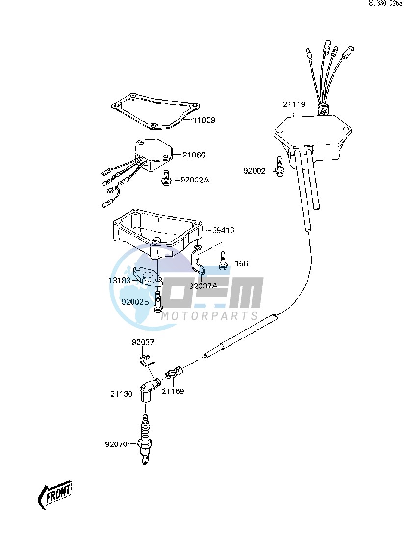 IGNITION -- JF650-A2- -