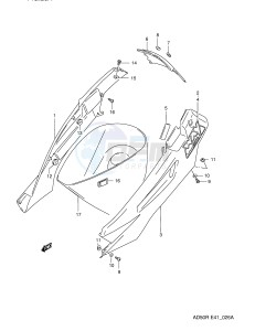 AD50 (E41) drawing FRAME COVER (E6)