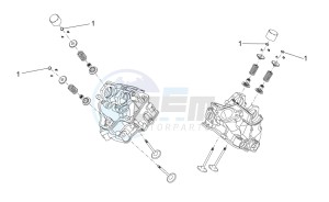 RXV 450-550 drawing Valves pads