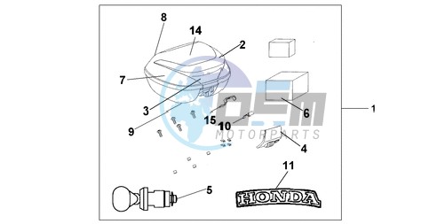 TOP BOX 35 L NH-A12M