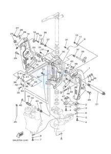 FL200BETX drawing FRONT-FAIRING-BRACKET