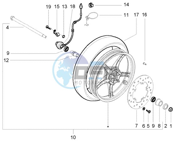 Front wheel