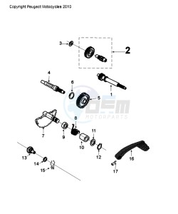 KISBEE SL drawing DRIVE SHAFTS / KICKSTARTER