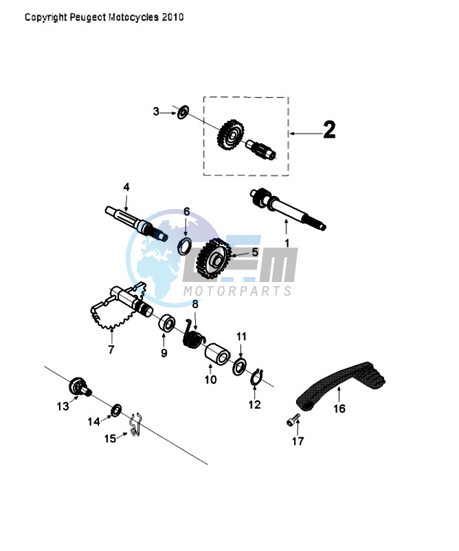 DRIVE SHAFTS / KICKSTARTER