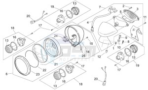 Mojito custom 50 2t (eng. aprilia) drawing Lights