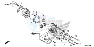 VFR1200XDLE CrossTourer ED drawing REDUCTION GEAR