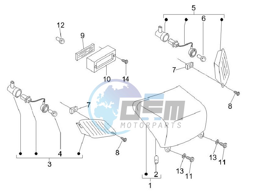 Tail light - Turn signal lamps