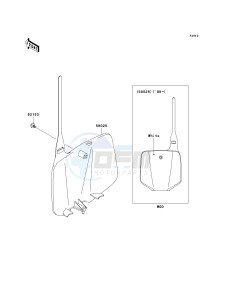 KX 65 A [KX65 MONSTER ENERGY] (A6F - A9FA) A9F drawing ACCESSORY