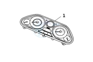 MAXSYM 600 I ABS EXECUTIVE (LX60A3-EU) (E4) (L7-M0) drawing SPEEDOMETER