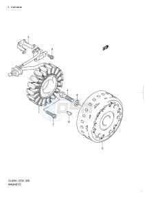 DL 650 V-STROM EU-UK drawing MAGNETO