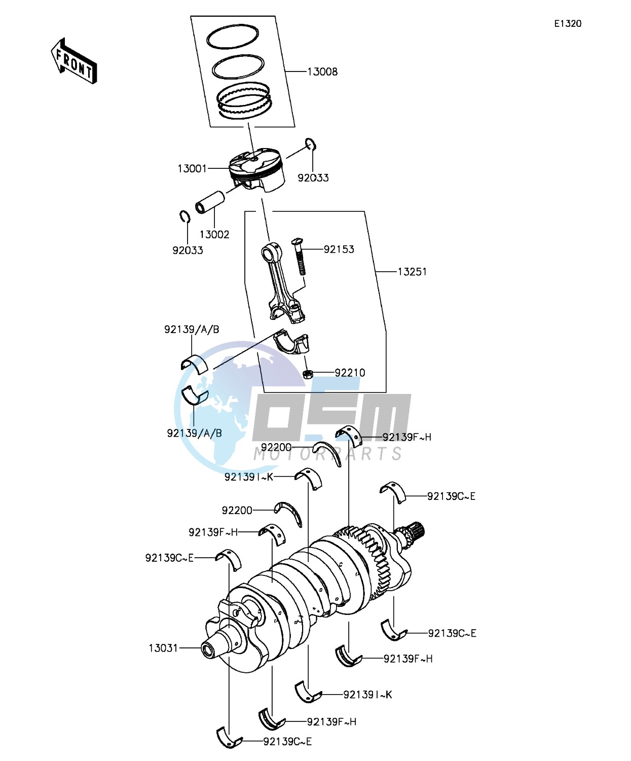 Crankshaft/Piston(s)