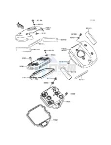 VULCAN 900 CLASSIC VN900BGFA GB XX (EU ME A(FRICA) drawing Cylinder Head Cover