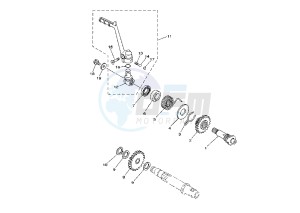 YZ 85 drawing STARTER