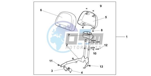 BACKREST *NHB01*