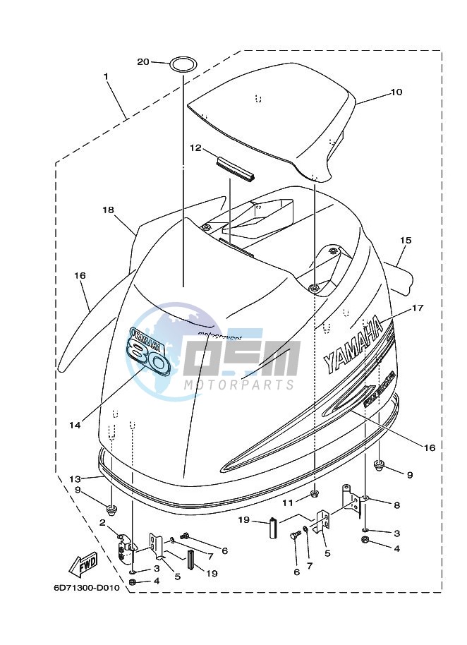 FAIRING-UPPER