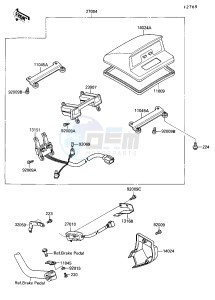 ZG 1200 B [VOYAGER XII] (B6-B9) [VOYAGER XII] drawing CRUISE SWITCH