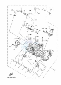 MT-09 MTN850-A (BS2T) drawing INTAKE