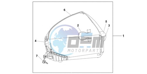 45L TOP BOX QUASAR SILVER